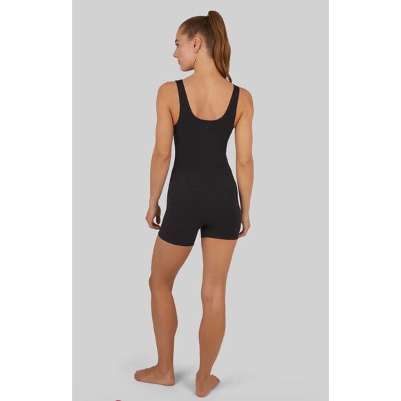 Yogalicious Lux Core Endurance Romper XL Black Polyester/Spandex - Picture 3 of 11